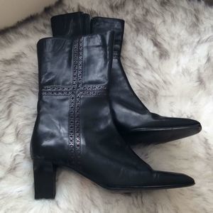 💞FABIANELLI💞leather gorgeous boots,mid calf